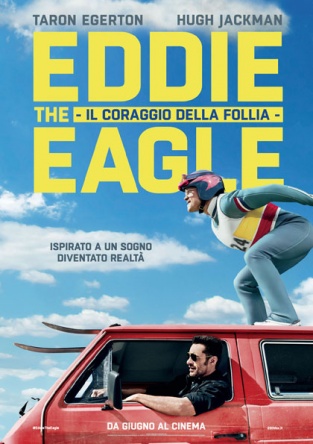Locandina italiana Eddie the Eagle - Il coraggio della follia 